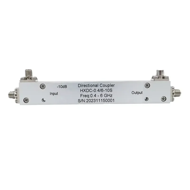 2026 New, High Quality, SMA-F 10dB Directional Coupler 0.4-6GHz High Directivity Microwave Broadband with Customizable