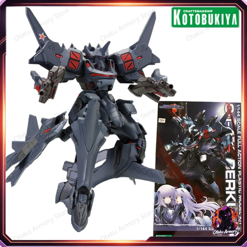 (In Stock)Kotobukiya KP269R 1/144 Su‑47E Berkut Muv‑Luv Alternative Total Eclipse Plastic Assembly Model Kit Desktop Collectible