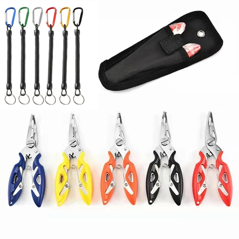 

Fishing Tools Braid Line Lure Cutter Hook Remover Fishing Cutting Fish Use Tongs Scissors Multifunction Fishing Plier Scissor