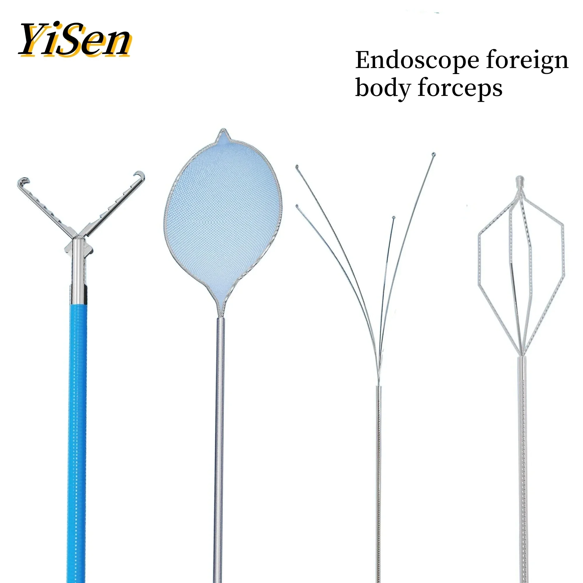 2026 NEW Disposable Urology Stainless Steel Endoscopic Foreign Body Forceps Grasping Clip Teeth/Basket/Netbag/Claw Type/Loop 1.8