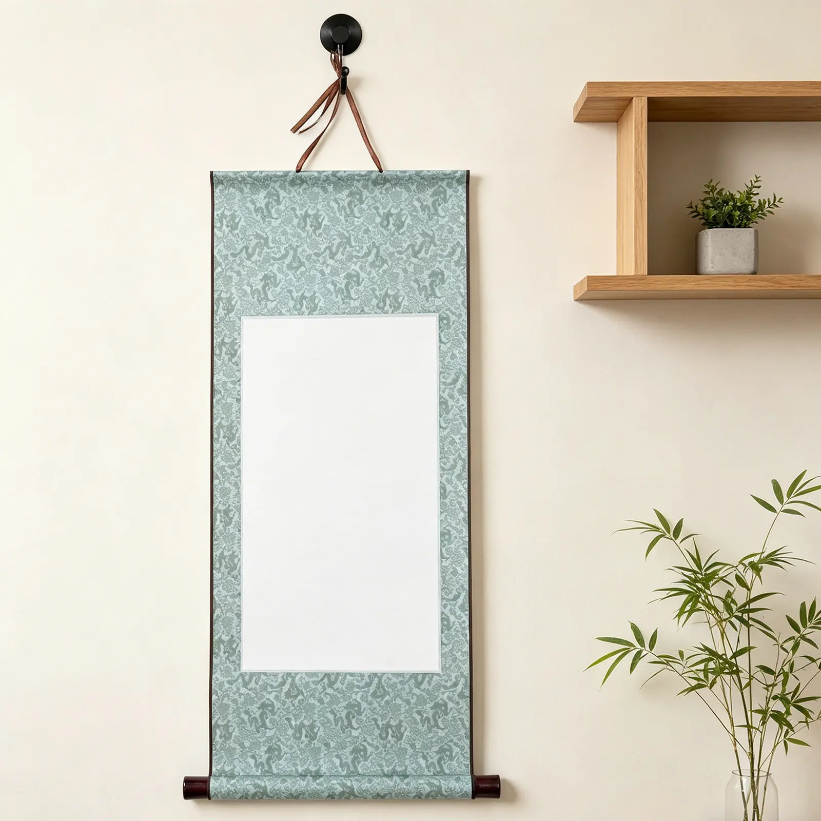 2 pcs Paper DIY Calligraphy Chinese Painting Xuan Practice Halloween Christmas New Year Blank Xuan Paper Scroll Scrolls