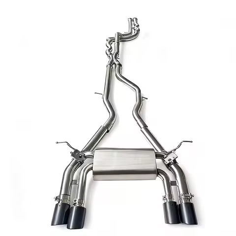 PRO Valved Catback Exhaust for BMW M3 M4 F80 F82 3.0T S55 Valvetronic Exhaust System Stainless Steel Single Midpipe Muffler