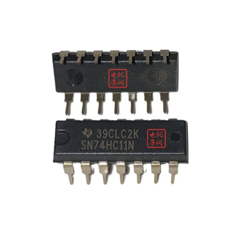 10PCS/ SN74HC11N HD74HC11P [New Imported Original] Gate/Inverter Logic Chip Pin