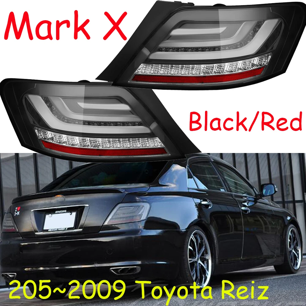 Video Show Red/Black Driving+Brake+Signal LED Rear Lamp Tail Light For Reiz Taillight 2005 2006 2007 2008 2009 Mark X Tail Light