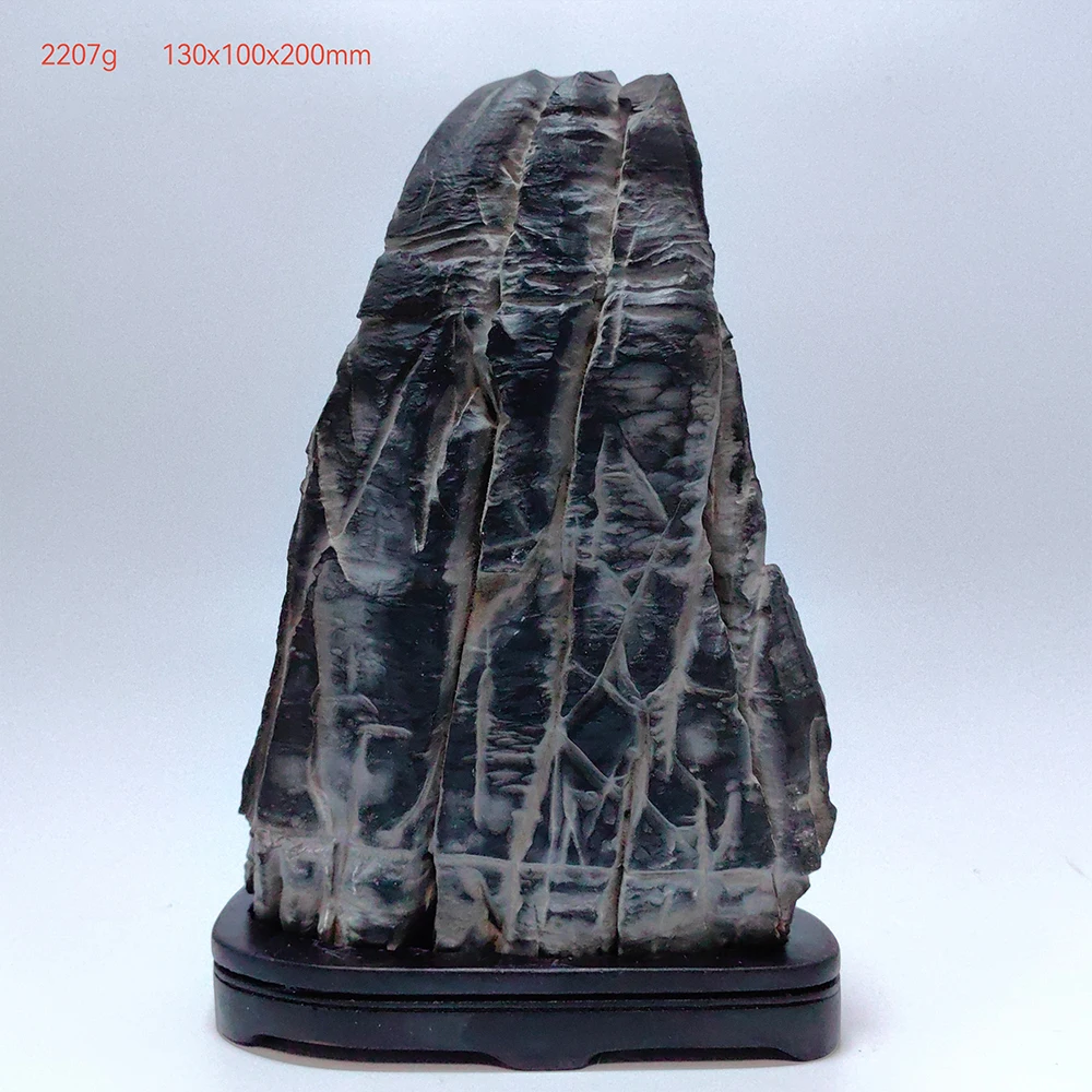 

1PC Suiseki Asian Natural Stones Collect Room Decoration Rock Decoration Home Gift Meaningful Artistic Conception Rough Stone