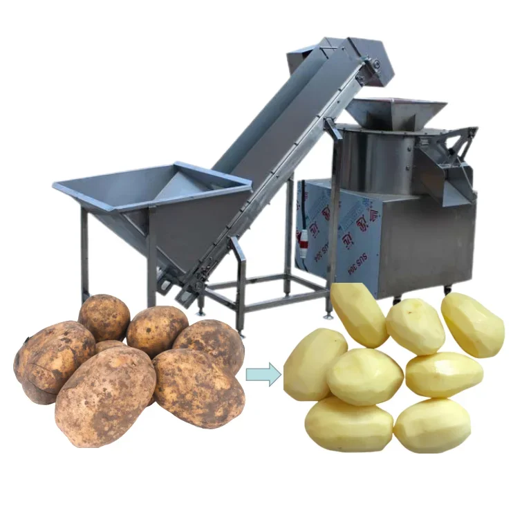 Potato knife peeling machine custom 380 V 220 V electric