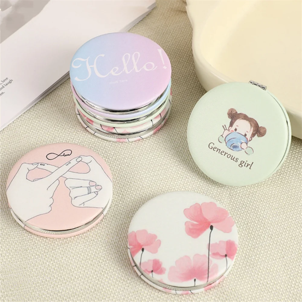 Compact Beauty Mirror Versatile Mini High-Quality Makeup Mirror Creative Folding Mirror for Beauty Routine