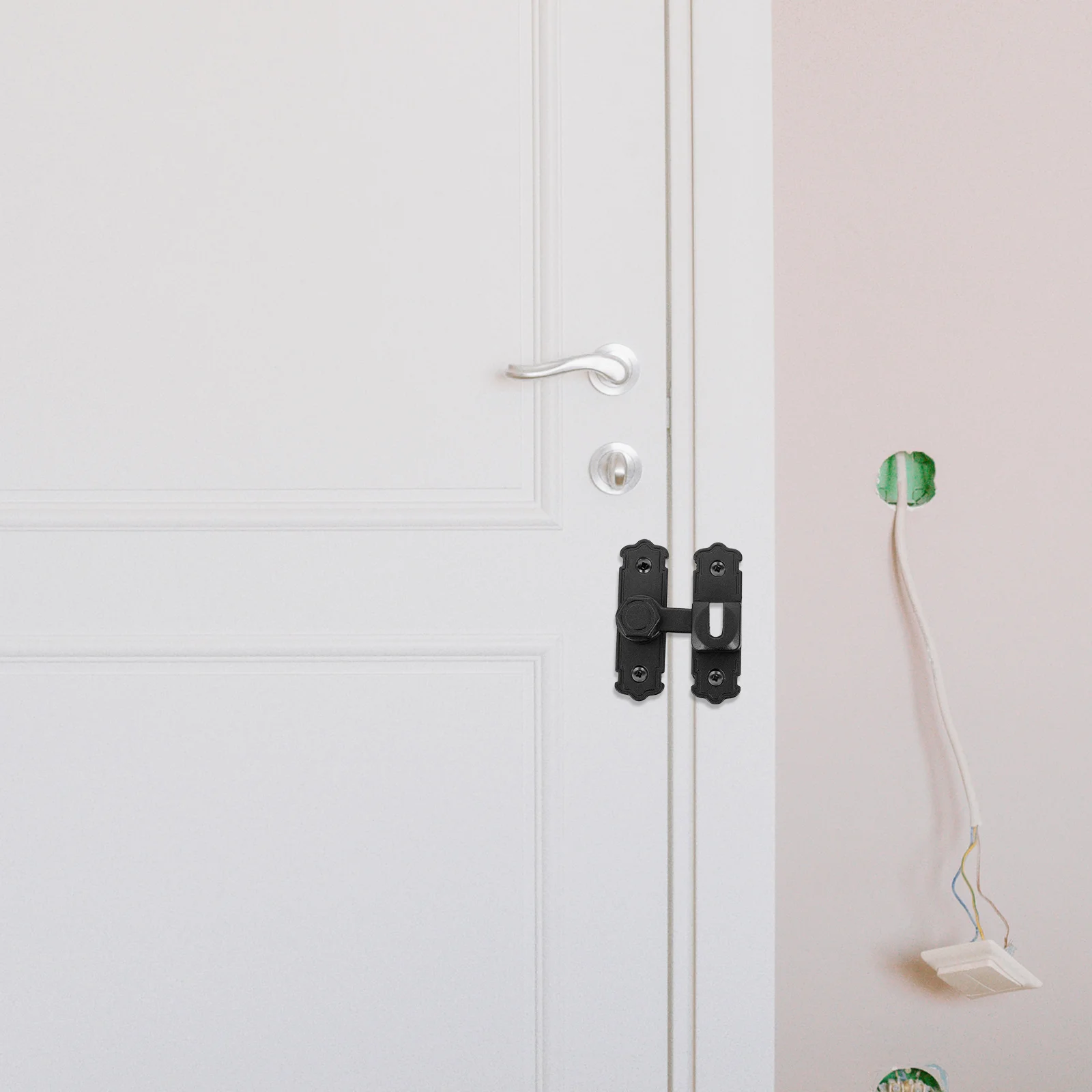 

2 Pcs Door Lock Latch Bathroom Sliding Bolt Bolts for inside Hardware Buckle Child