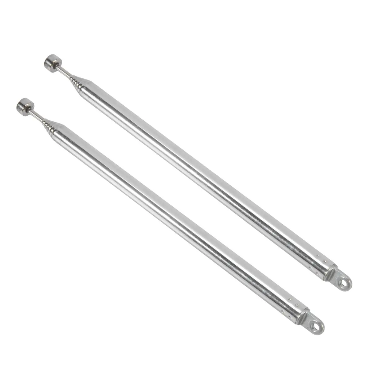 ✤2PCS 7 Section AM Radio, FM, TV Expansion Antenna Aerial 66CM Long