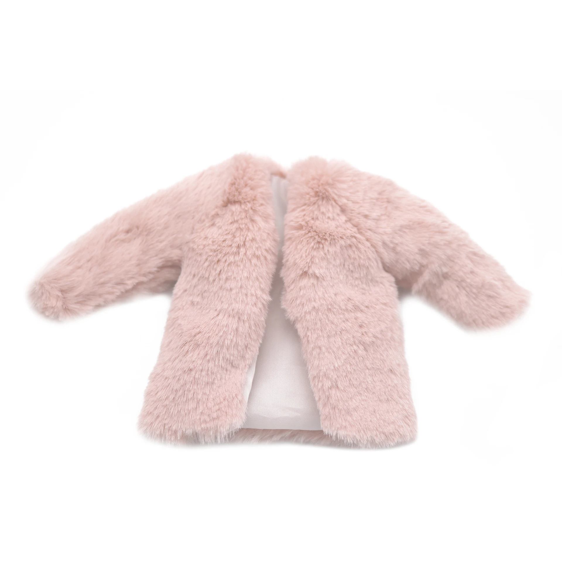 New 30cm 1/6 7colors comfort material  fur coat Daily Wear Accessories Clothes for Barbies doll