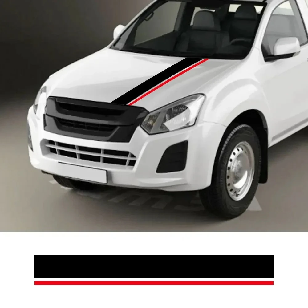 

Car Stickers Pickup Hood Decals For Isuzu D Max Dmax D-Max Truck Graphics Vinyl Film Custom Decor Cover Auto Styling Accessories