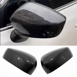 For Mazda 3 Axela 2014 2015 2016 2017 2018 Accessories ABS Carbon fibre Car rearview mirror cover frame Cover Trim Car Styling