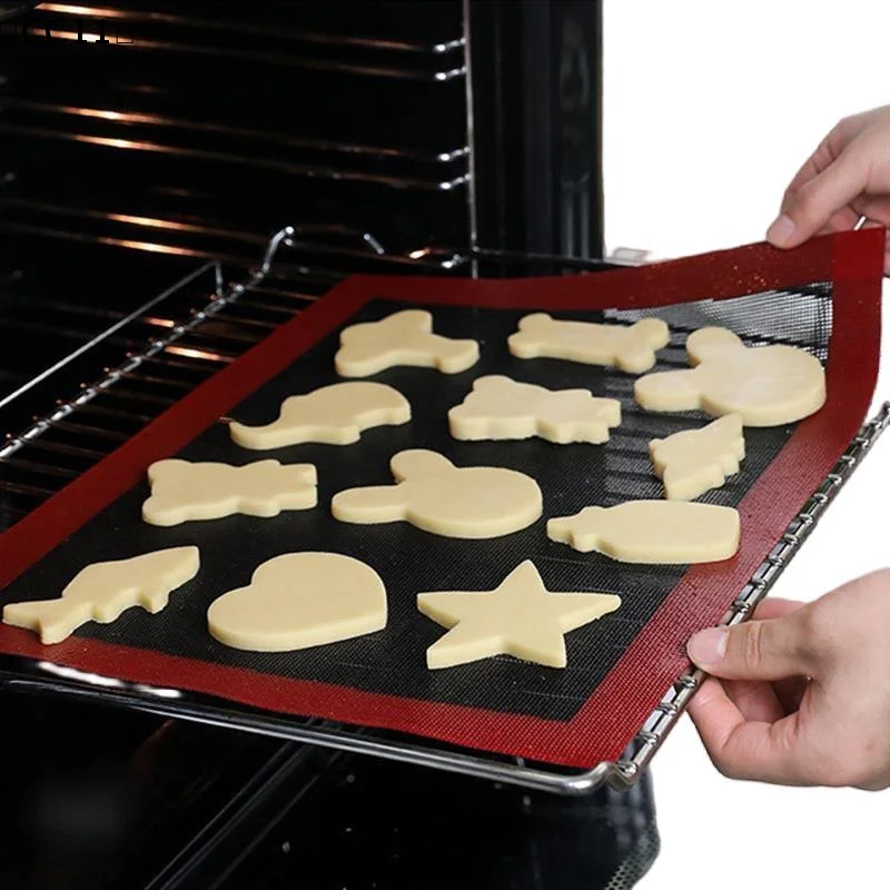 1/3Pcs Non-Stick Heat Resistant Baking Mat Silicone Baking Mat Sheet 30x40cm Baking Cookie Sheet For Oven Grill Microwave〔CC11〕