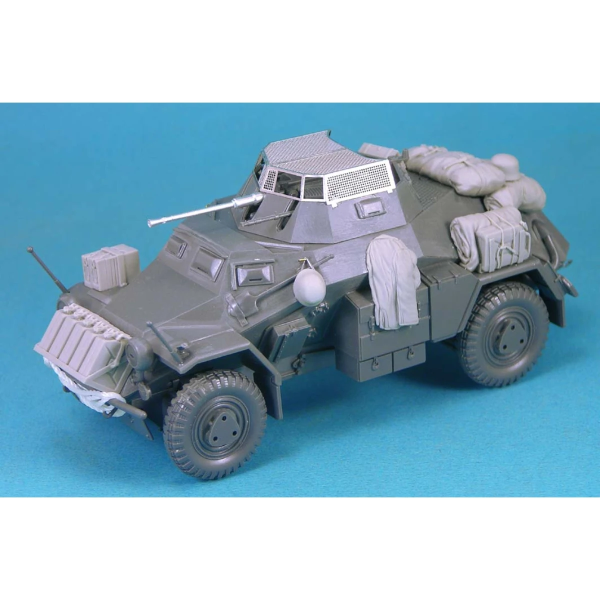 1/35 Resin unpainted model Kit, military theme, German Sd.Kfz.222 four wheel armor fitting, unassembled and unpainted GK, 867T