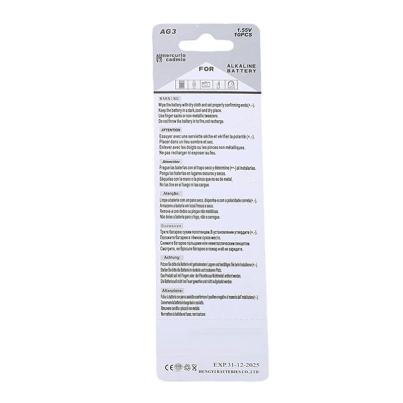 بطاريات زر 20CB موثوقة CR1632 مثالية للساعات والآلات الحاسبة وجهاز التحكم عن بعد