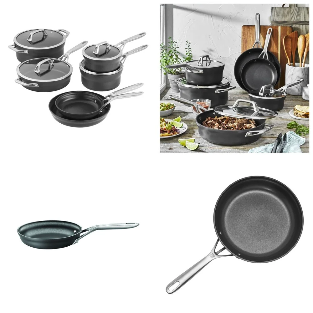 

Cookware Sets10 Piece Hard Anodized Nonstick Cookware Set for Effortless Cooking and Lasting Durability