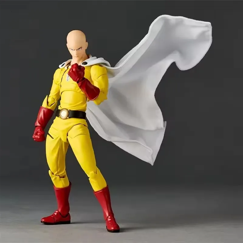 

NEW Kaiyodo Revoltech AMAZING YAMAGUCHI One-Punch Man Saitama Anime Action Figure Pvc Action Figures Collection Model Toys