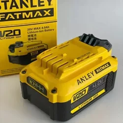 100%Original 4Ah 9Ah for Stanley V20 SB202 SB204 SB206 SCG400 SC200 SBH900 SBG700 SBD710 SBW910 SBW920 20V Power Tool Battery