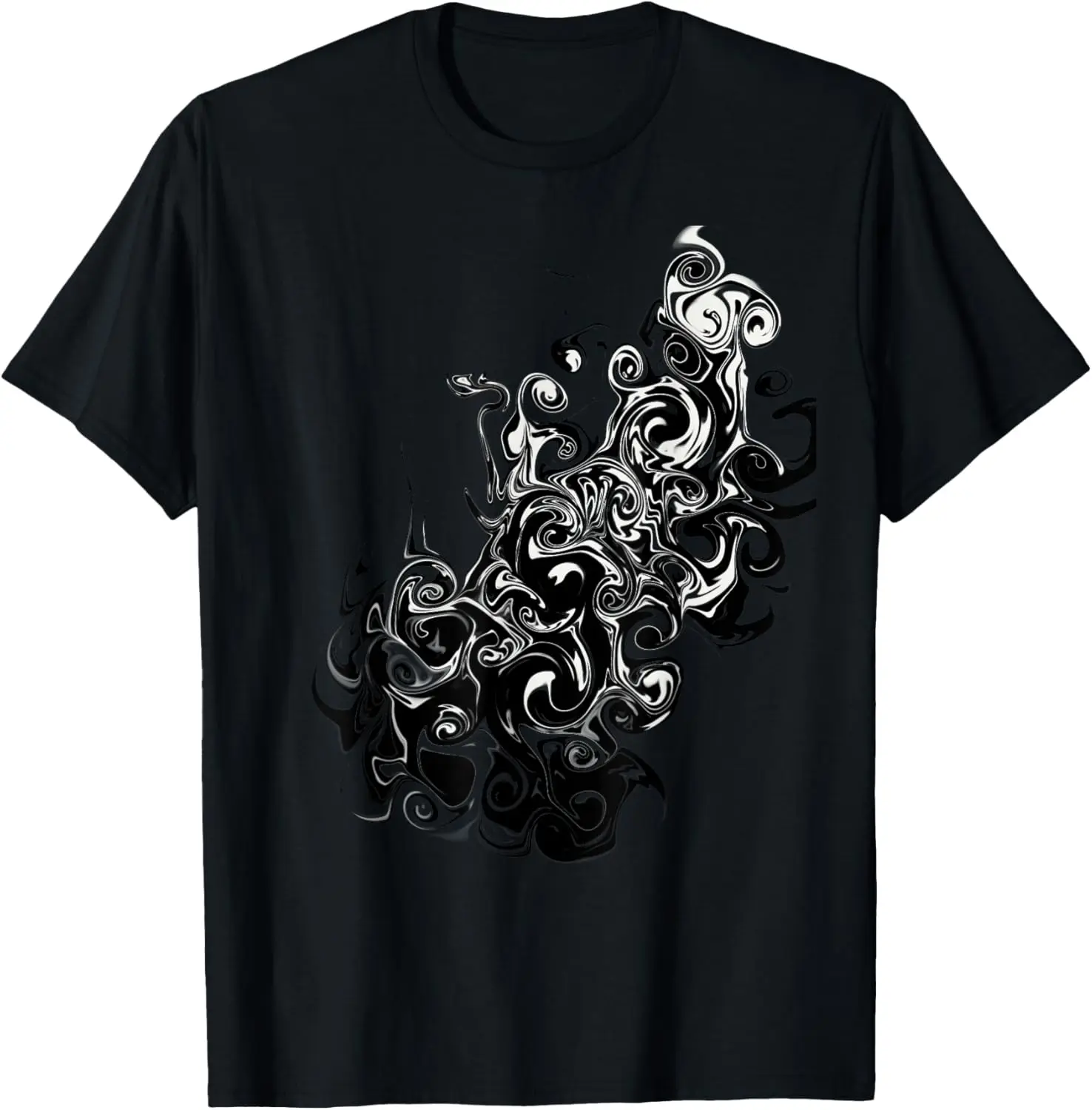 Abstract Art Freaky Hypnotic Colorful Unique Graphics Design T-Shirt