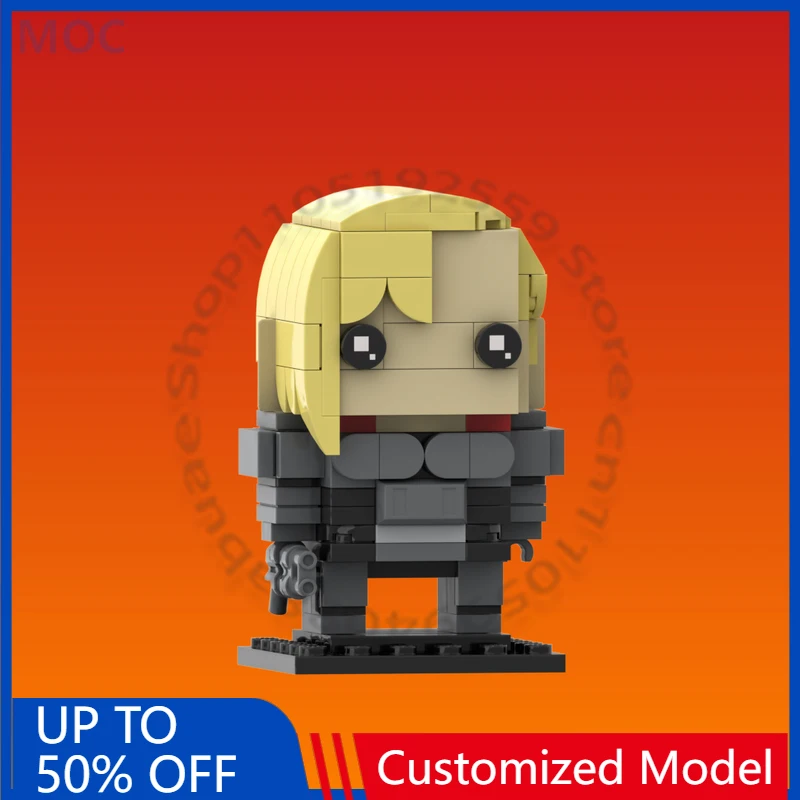 

165 деталей, популярная серия игровых персонажей, Calhoun MOC, модульный конструктор, модель для самостоятельной сборки, развивающая игрушка для детей, подарок на праздник