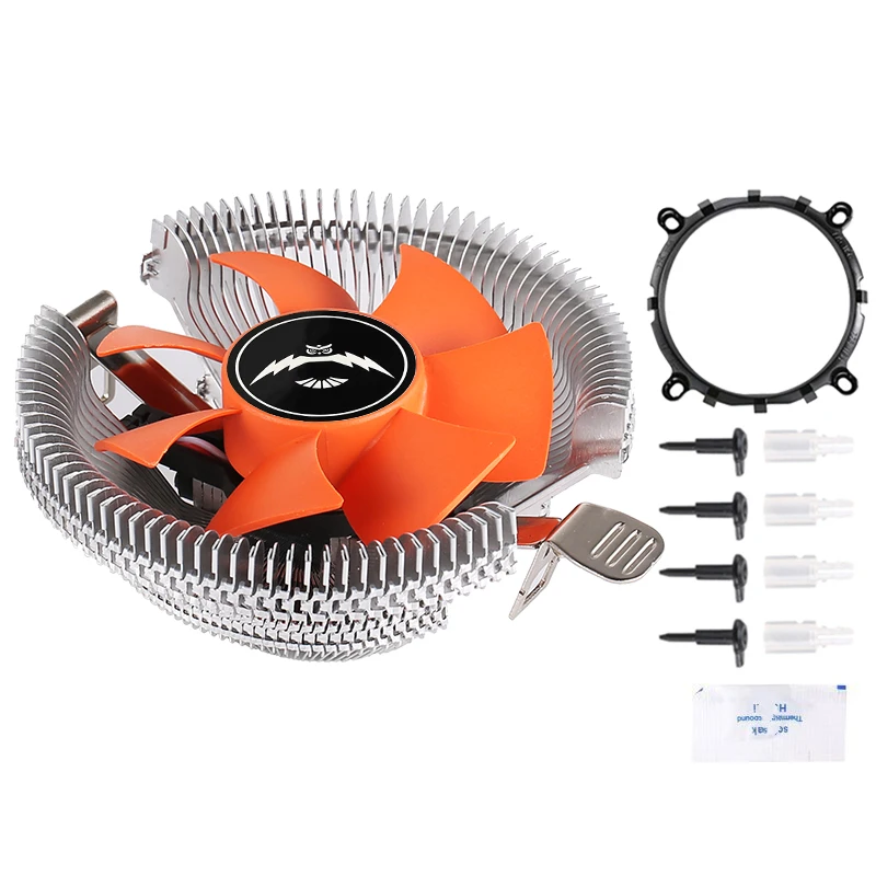 

Computer Host CPU Cooler Fan Suitable For Installing LGA775 1150 1151 1155 1156 1200 Strong Wind Fast Heat Dissipation