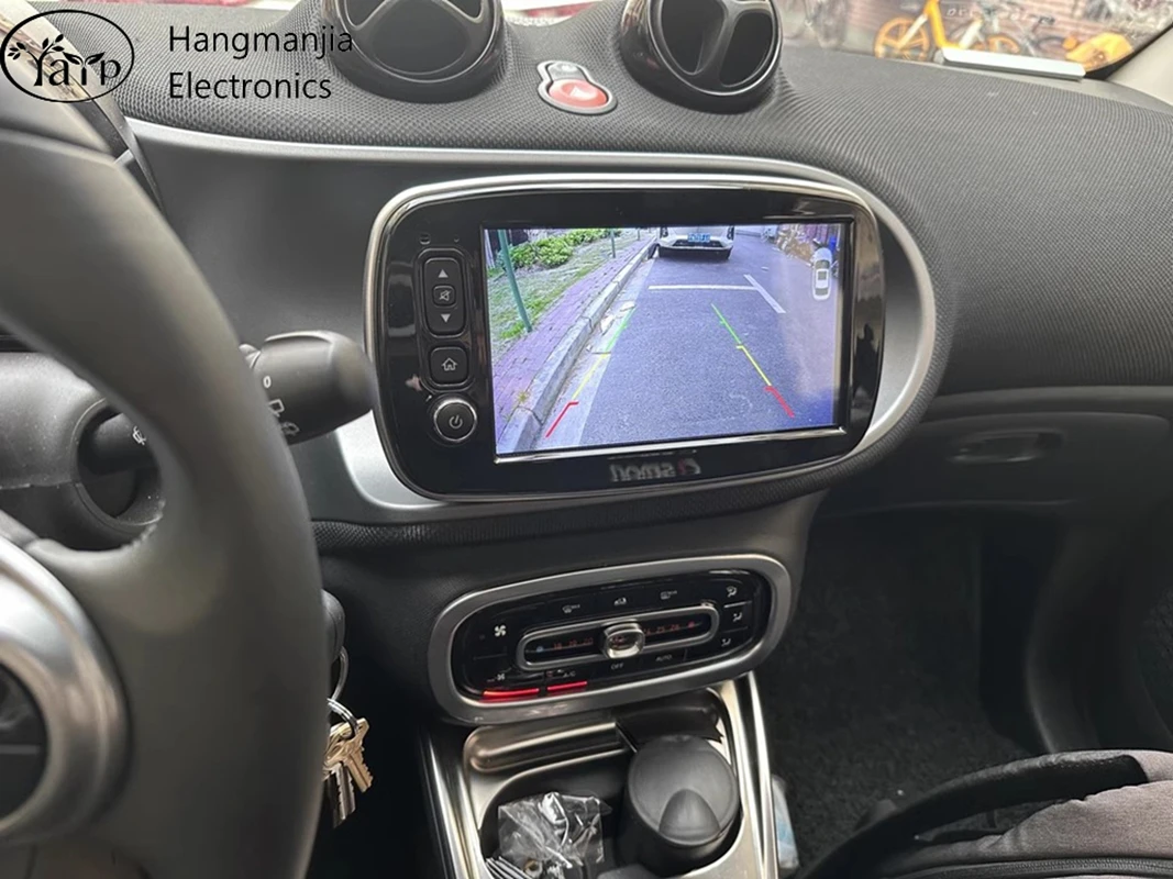 راديو سيارة لاسلكي CarPlay أندرويد لسيارة Mercedes Benz Smart 453 Fortwo 2014-2020 نظام تحديد المواقع الوسائط المتعددة ستيريو autoradio #3