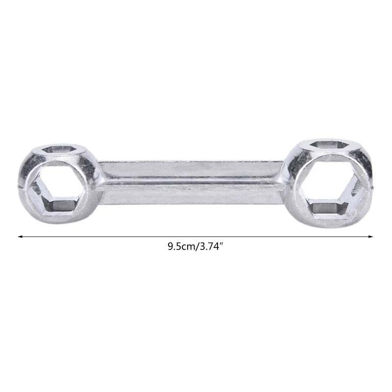 X37E 9.3 for cm  Aluminum Alloy Hexagonal Bone Wrench for Home and Car Repair Hexagonal Wrench Tools