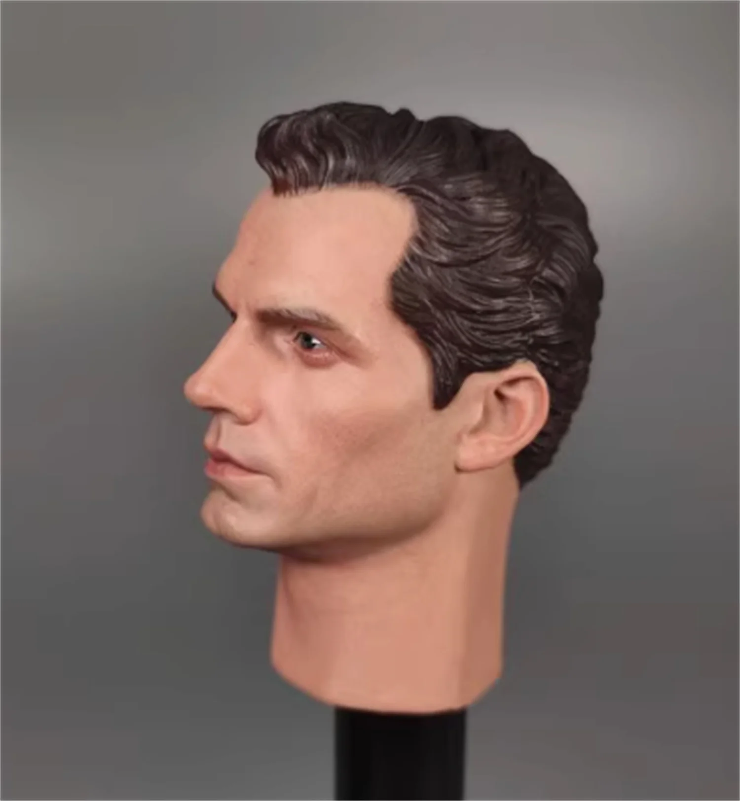 1/6  Henry Cavill Unpainted Painted Head Sculpt Carving   Sculpt  Soldier  Actor Star 1/6 Fit 12'' Action Figure Body Anime