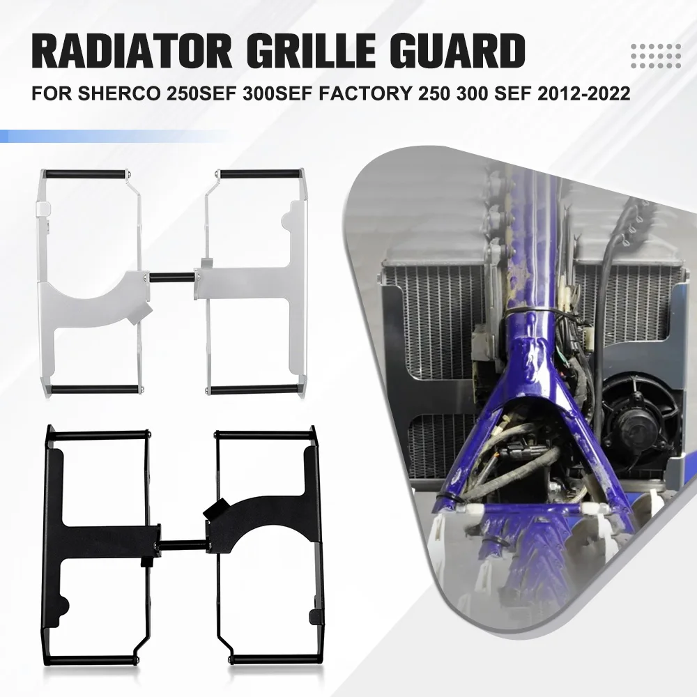 

250 300 SEF 2025 2024 2023 Off-road bike radiator shield FOR SHERCO 250SEF 300SEF FACTORY 250 300 SEF 2012-2019 2020 2021 2022
