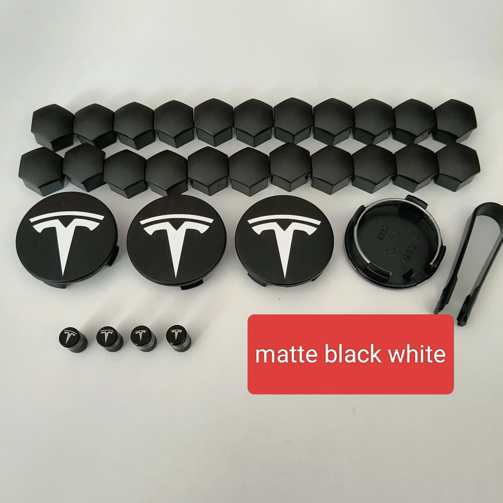 29 Matte blackWhite