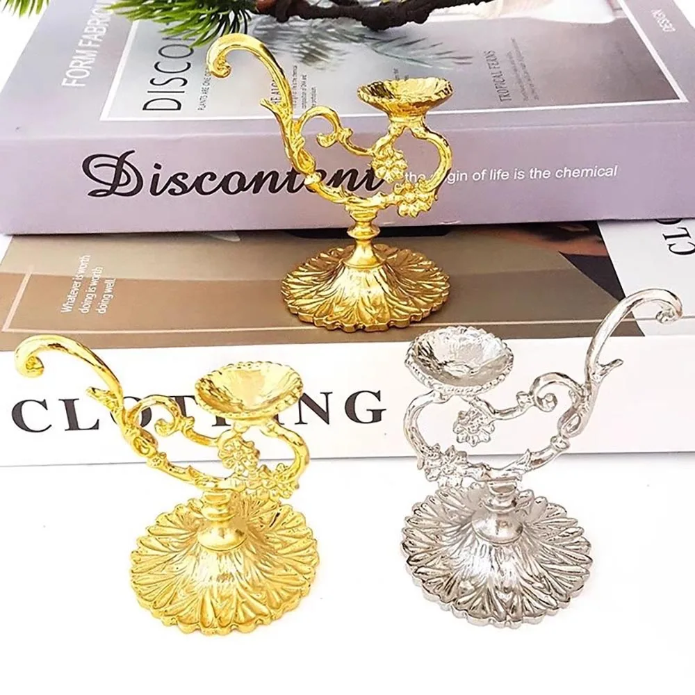 Aladdin Lamp and Branch Crystal Ball Stand Metal Display Base Sphere Holder Mineral Specimen Decor