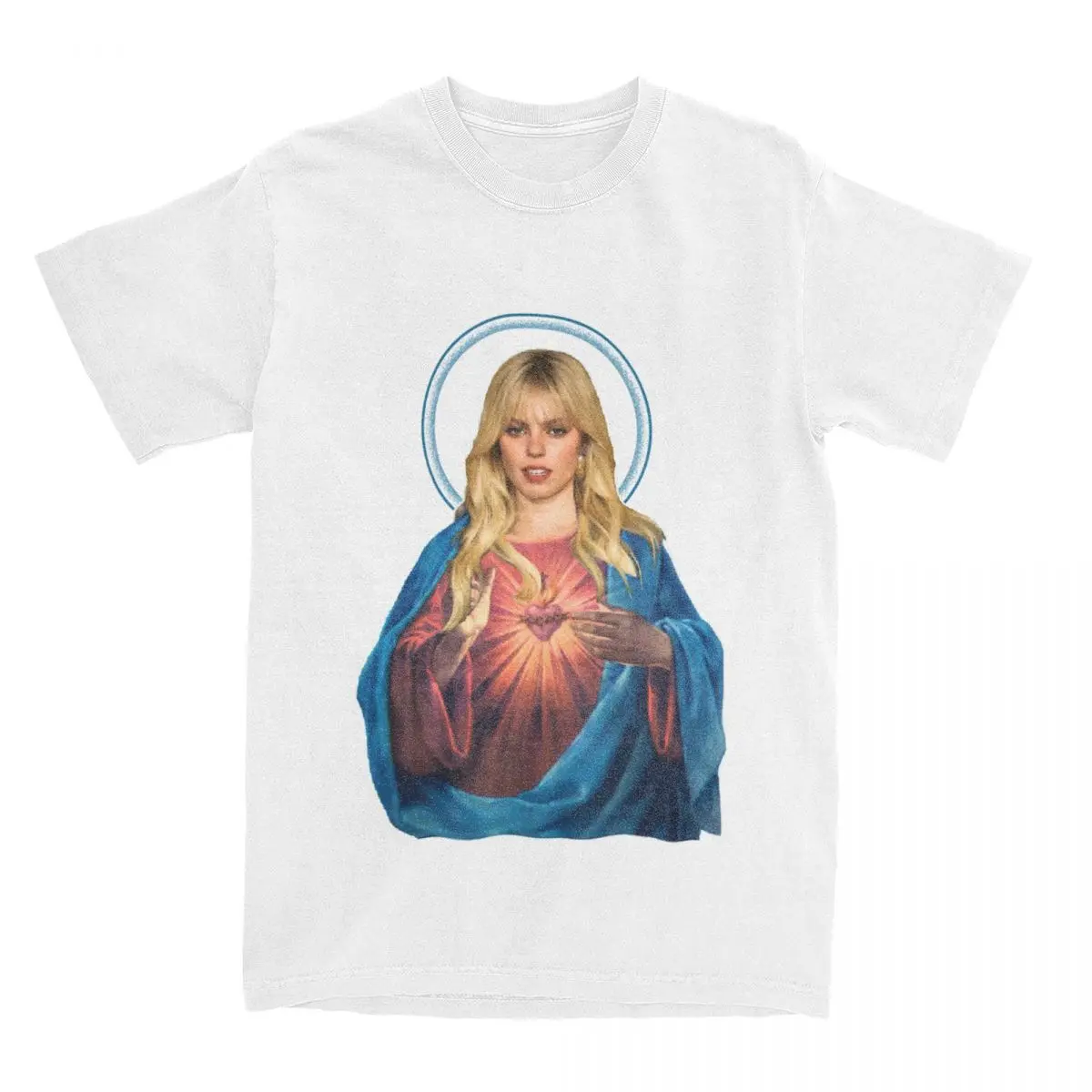 Renee Rapp Jesus Fan Art for Men Women T Shirts Merch Novelty Tee Shirt T-Shirts Cotton Christmas Gift Tops