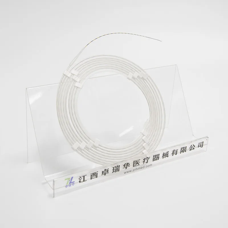 0.035 Inch 4500mm Nitinol Coating Hydrophilic Guidewire With Tip Length 50mm