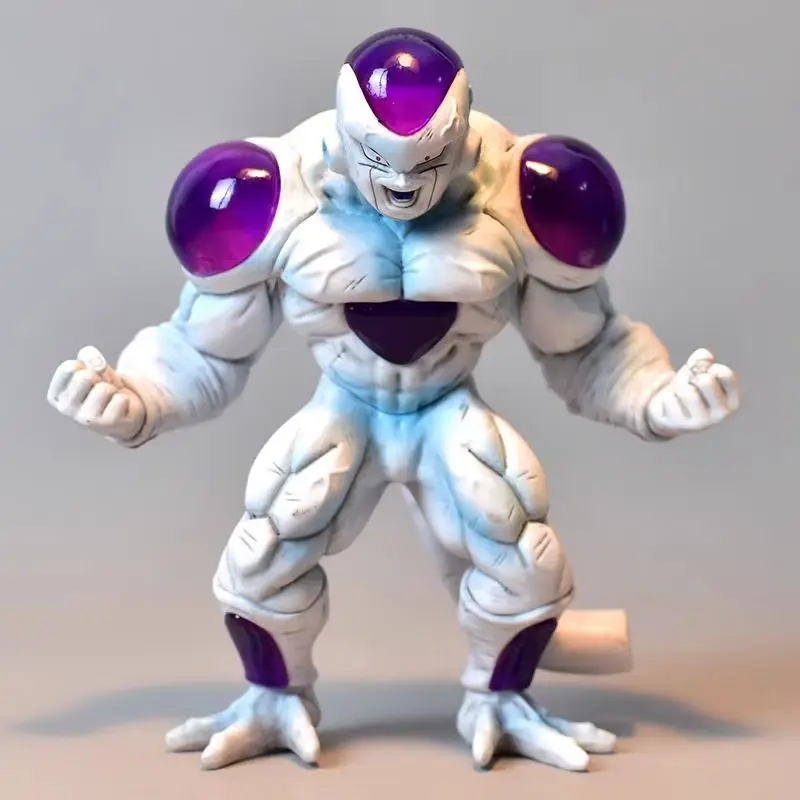 

Anime Dragon Ball Super Saiyan Form Frieza Standing Statue Model Decoration Toy Birthday Doll Gift