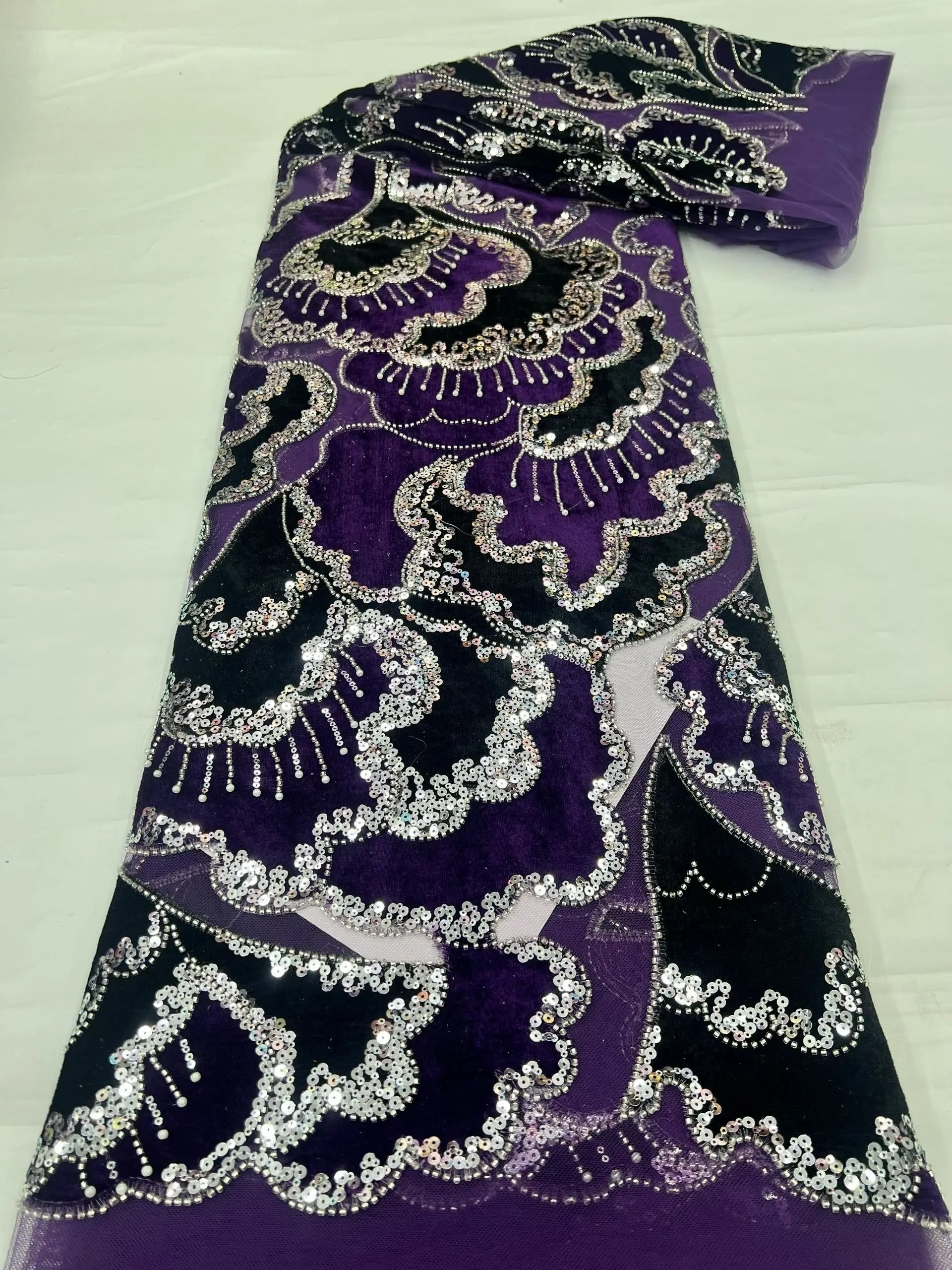 Tela de Encaje de Terciopelo N - Sewing Velvet Fabric reseña y precio