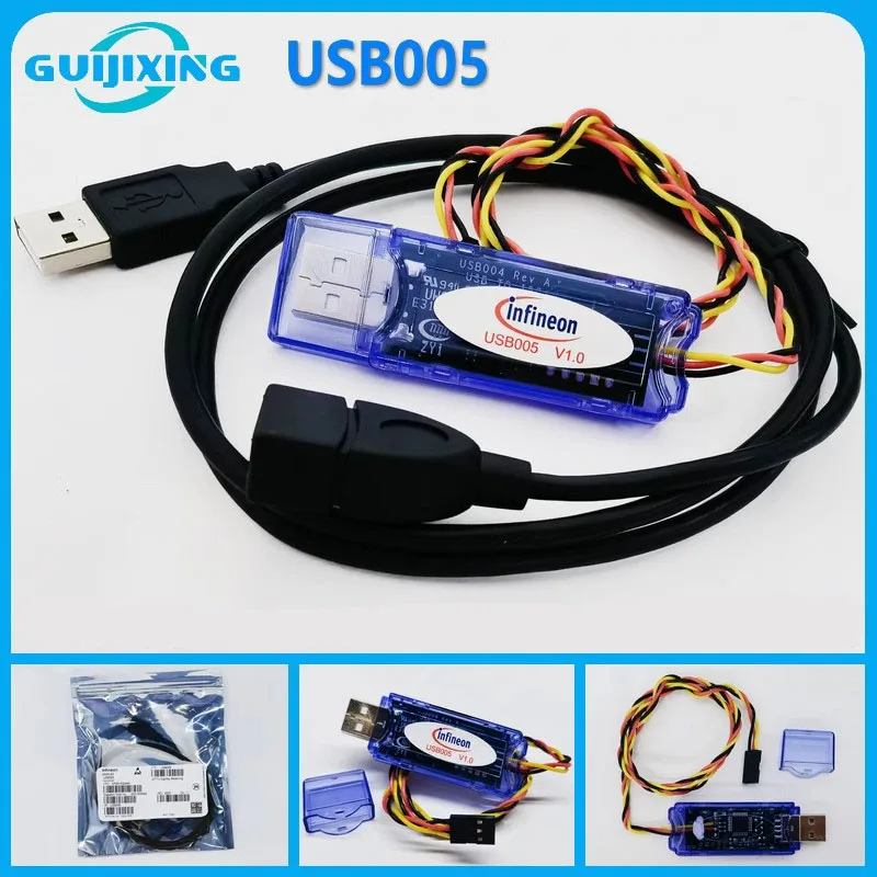 

USB-ключ USB005, изолированный USB-программатор i2c, подключение к компьютеру, графический ИК-интерфейс