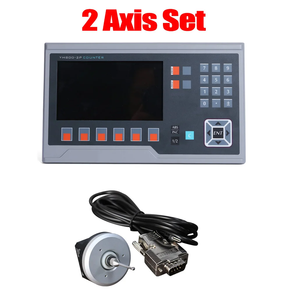 3d Touch Sonde Rpm Dro 2 3 4 As Digitale Uitlezing 14 Talen 7 Inch Scherm Groot Lcd-Scherm YH800-2P YH800-3P YH800-4P