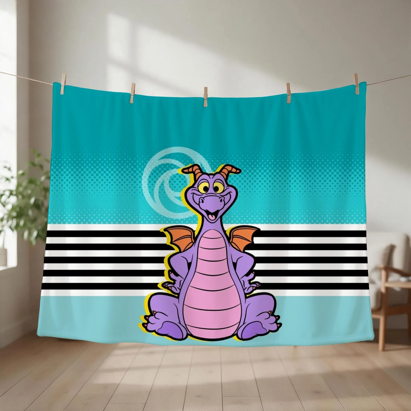 Bold Figment Throw Blanket