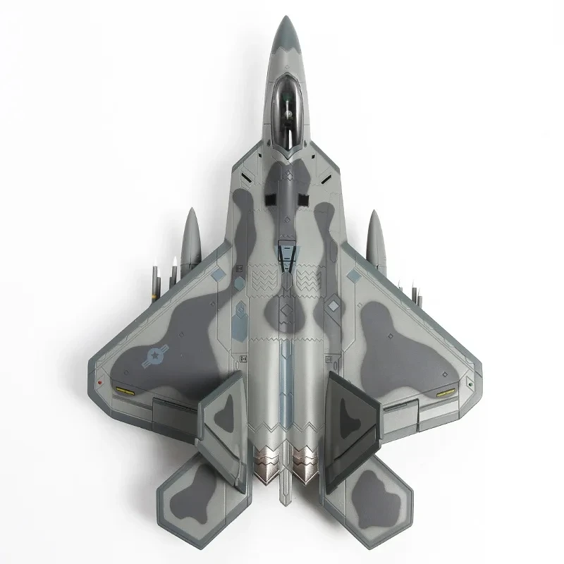 1/72 Scale Military Model Toys For US Army F-22 F22 Raptor Fighter USA Army Air Force Diecast Metal Plane Model Toy