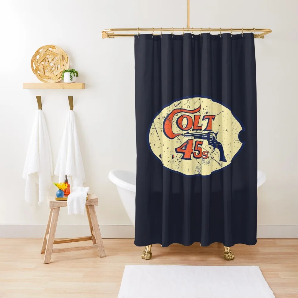 

Colt 45 Gun Houston Texas Shower Curtain Transparent Bathroom Shower Waterproof Fabric Shower Curtain