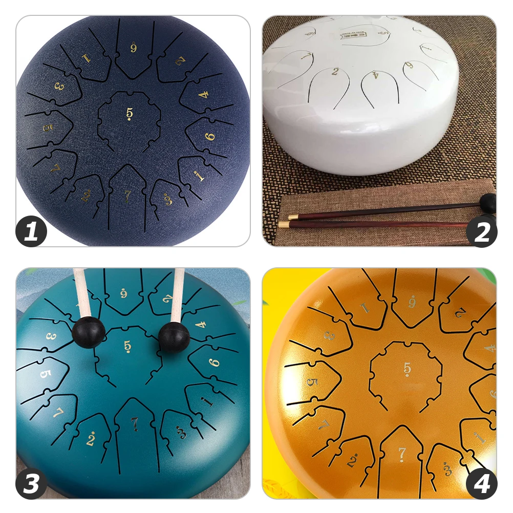 

6pcs 6 Sheets Ethereal Drum Sticker Notes Premium Tongue Accessories Music Instrument Practice Tool Decals Reusable Percussion