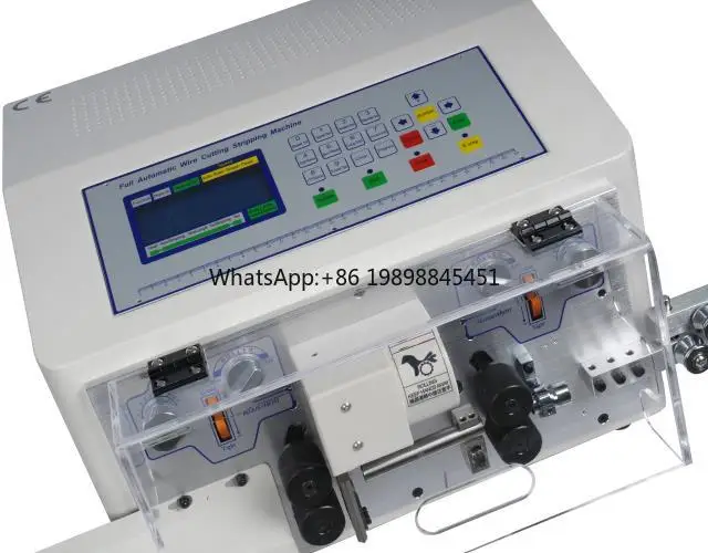 

3Q Full Automatic 4-wheel Round Sheath Wire Cable Stripping Machine Wire Cutter Stripper Machine