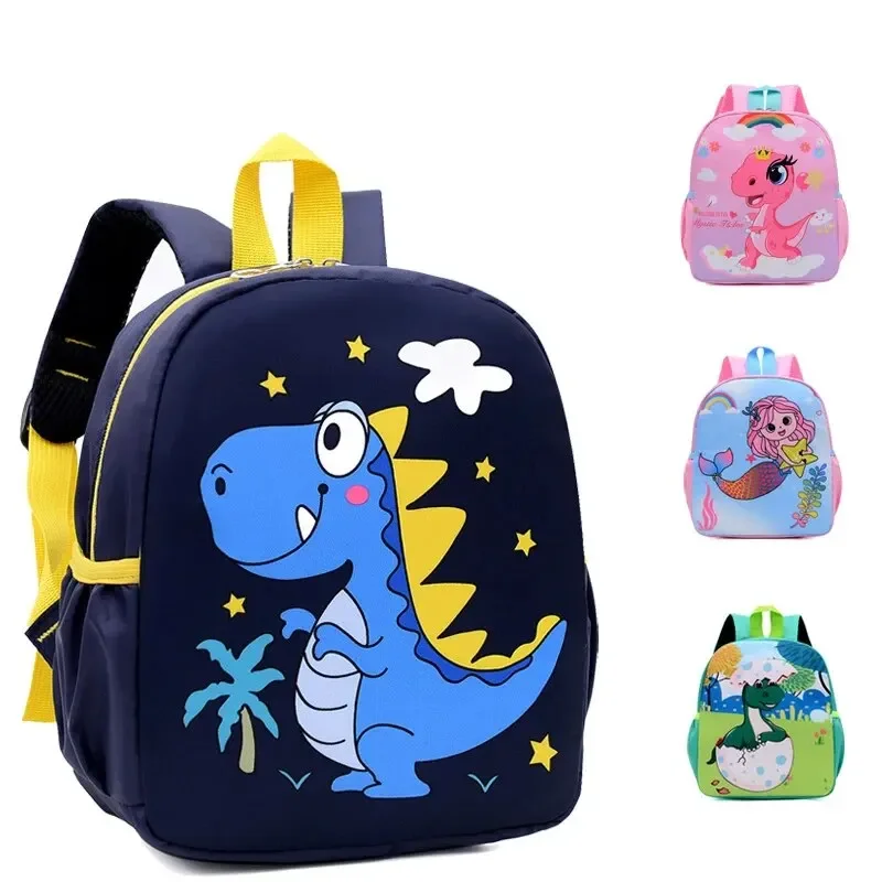 Neue Kindergarten Grundschule Rucksack Student Rucksack Cartoon Nette Dinosaurier Gedruckt Rucksack Mode Wasserdicht Langlebig