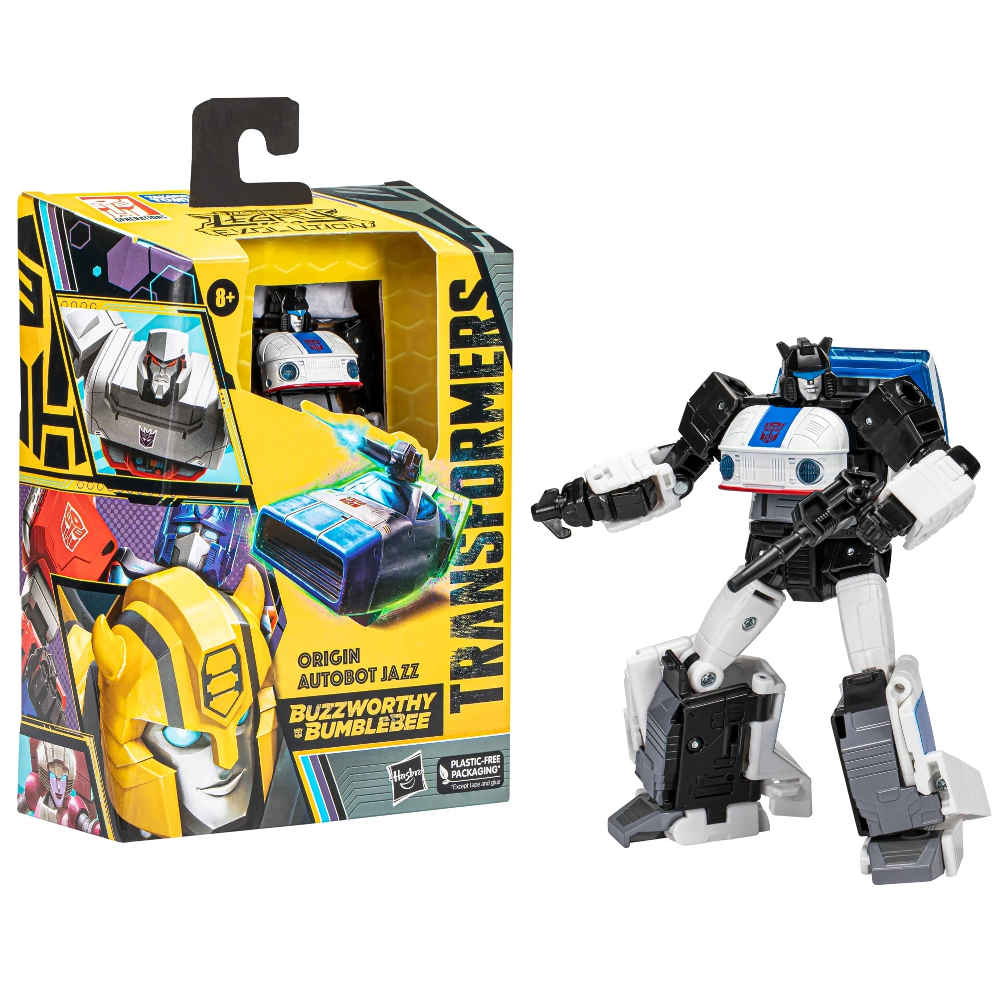 Hasbro-TransDevices Action Figure Toy Gift, Jazz Tra, Bb, Isabel, Commedlx 2 Autobots, Nouveau