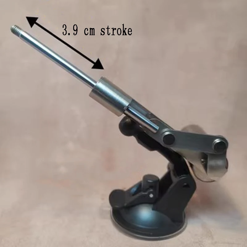 

Stroke Reciprocating Mechanism Motor 12V 30-490RPM Adjustable Mini Telescopic Linear Actuator with 60MM Aluminum Plate 39MM