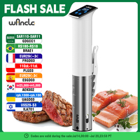 Wancle 1100W Vacuum Sous Vide Cooker IPX7 Waterproof Slow Cooker Immersion Circulator Accurate Cooking With LED Digital Display