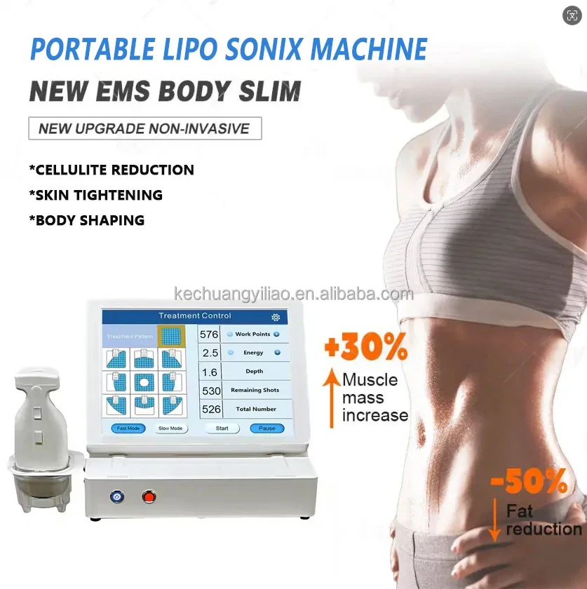 Lipo Sonixs !!! Lipo Sonic Fat Reducing Machine Hf Lipo Sonic Body Slimming Machine