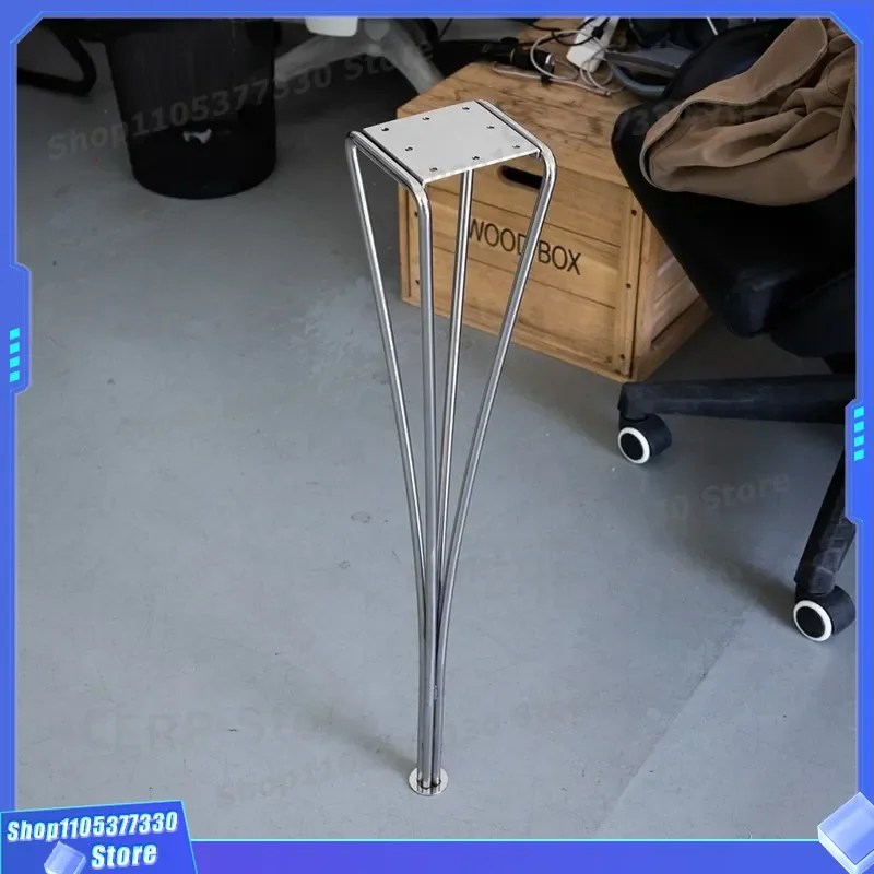 304 Stainless Steel Table Legs Heavy Duty Metal Support Feet for Cafe Bar Milk Tea Shop Simple Industrial Style Dining