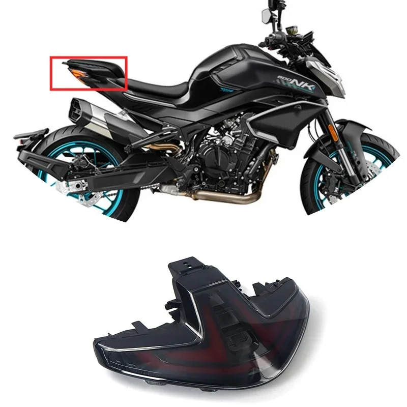 For CFMOTO 800NK Rear Taillight 2023-2024 Model Motorcycle Parts CF Moto 800 NK Moto Accessories