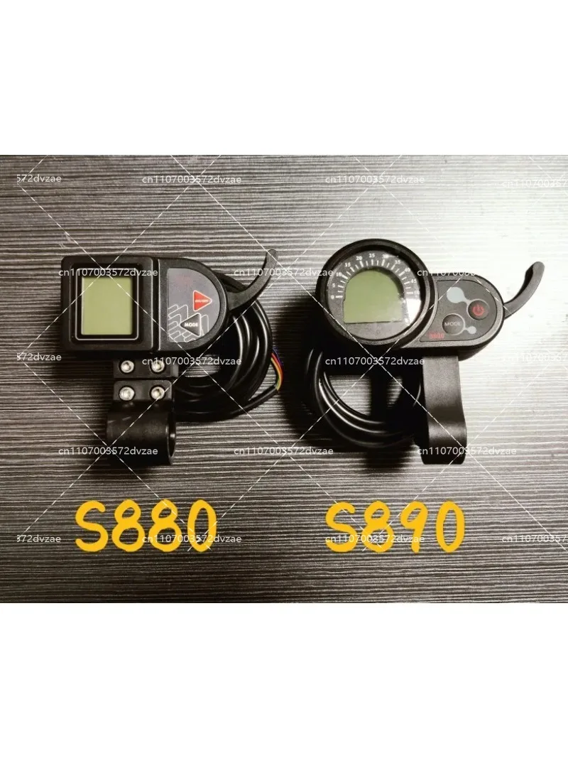 36V48V Electric Scooter Accelerator Instrument Display Accelerator Throttle Switch Odometer Governor Accessories